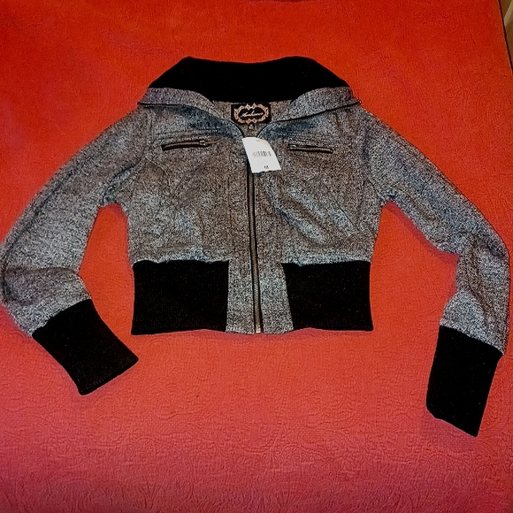 NWT FOREVER 21 'AMBIENCE' CASUAL JACKET  - Med -  2 Cute! 😍 - Picture 1 of 6